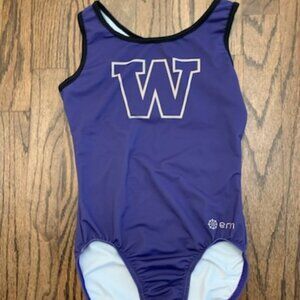 University of Washington Gymnastics Leotard | Girls Child XL